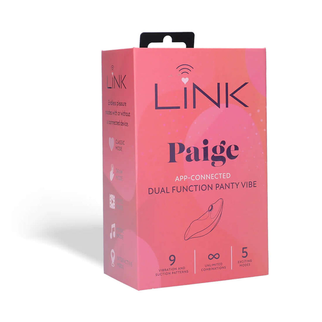 Link Paige - App Connected Dual Function Panty  Vibe - Purple