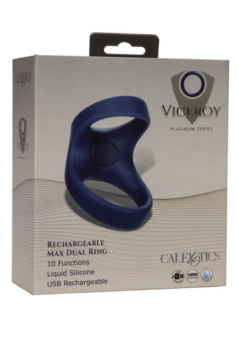 Viceroy Rechargeable Max Dual Ring - Blue