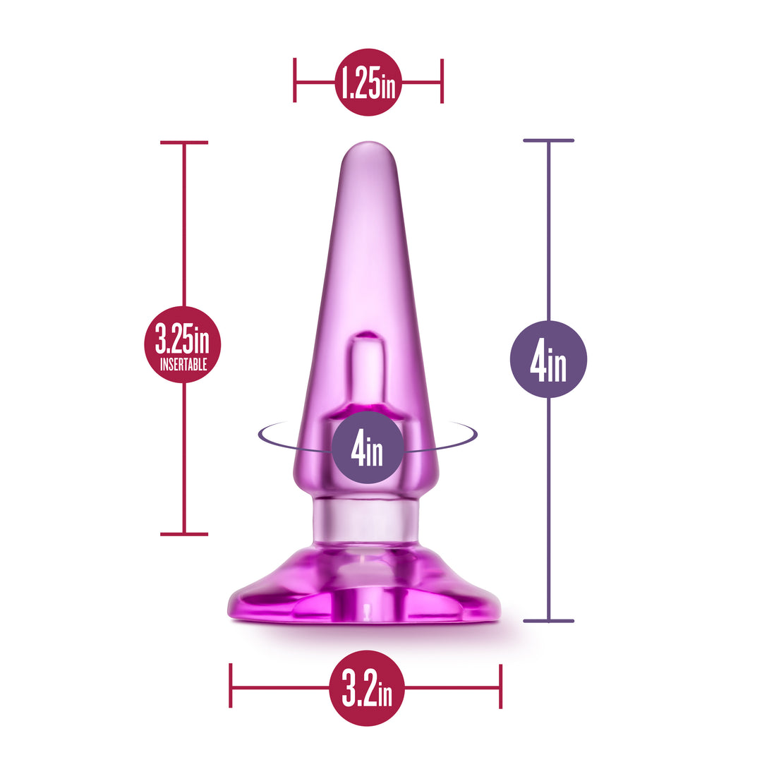 B Yours - Basic Anal Plug - Pink