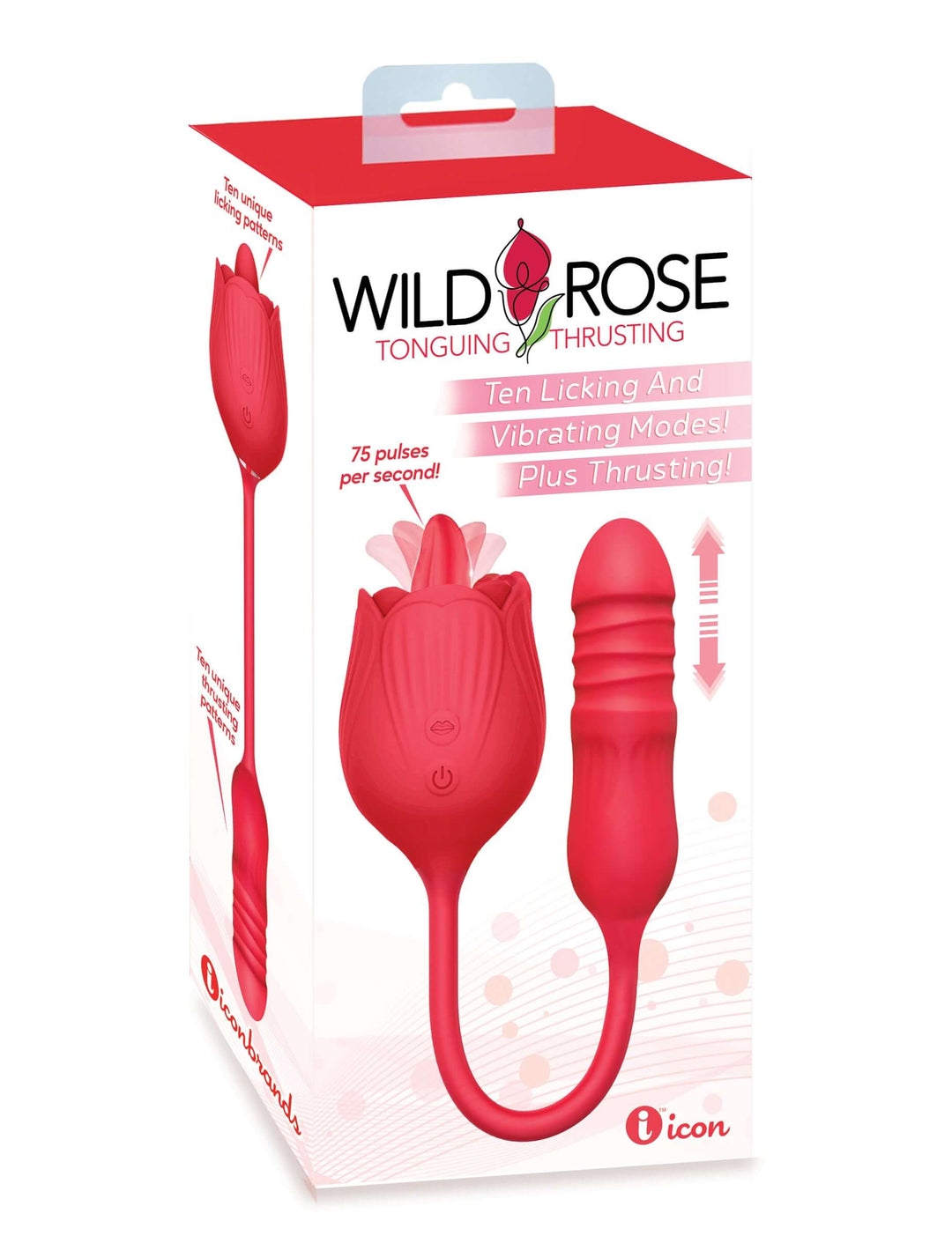 Wild Rose Tonguing Thrusting - Red