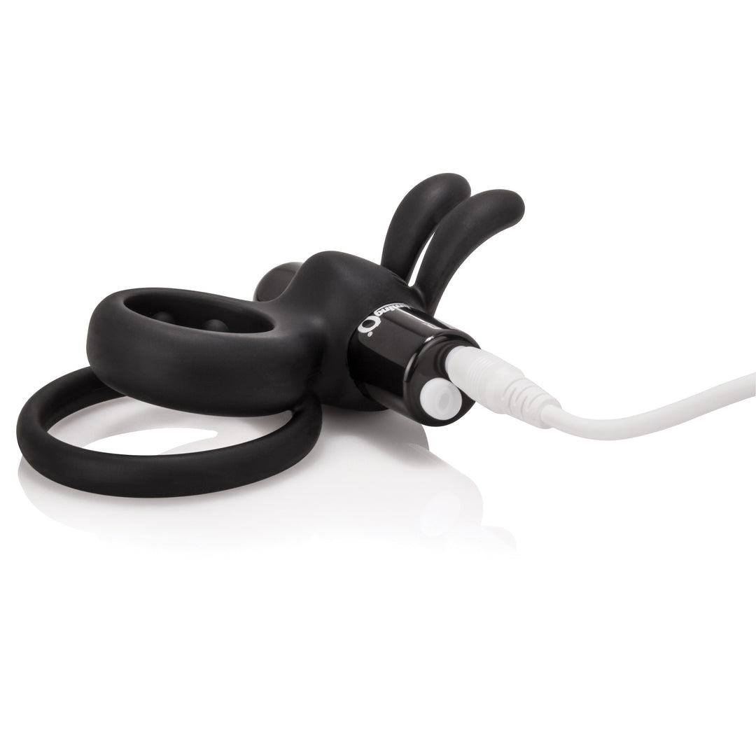 Charged Ohare Rechargeable Rabbit Vibe - Black