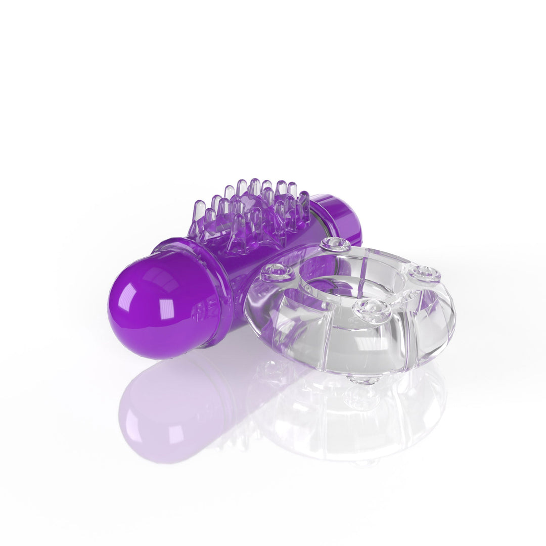 Screaming O 4t - Owow Super Powered Vibrating Ring - Grape