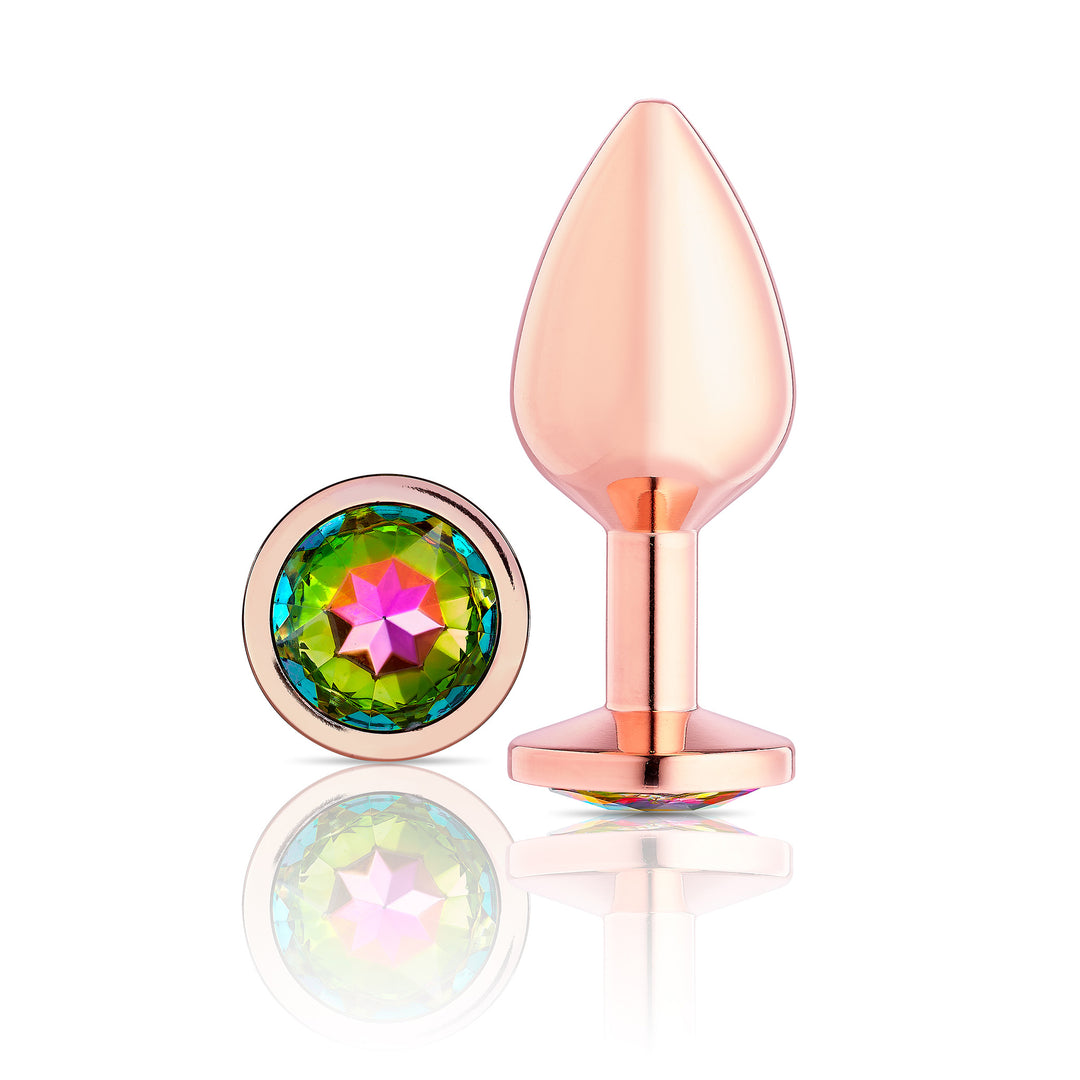 Cloud 9 Novelties Gems Rosy Gold Anal Plug -  Medium