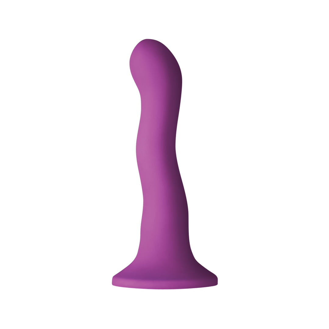 Colours - Wave - 6 Inch Dildo - Purple