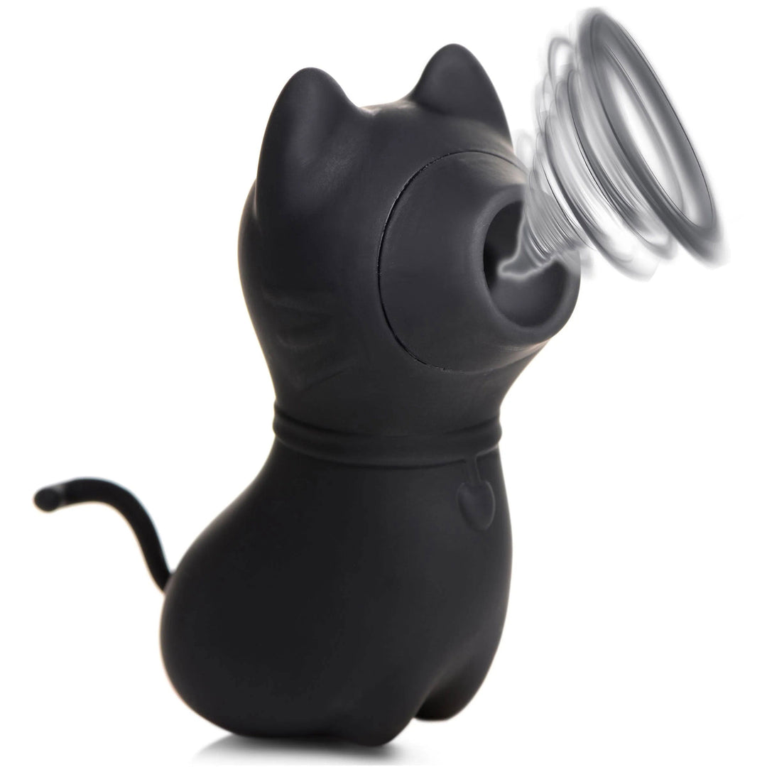 Sucky Kitty 7x Clitoral Stimulator - Black