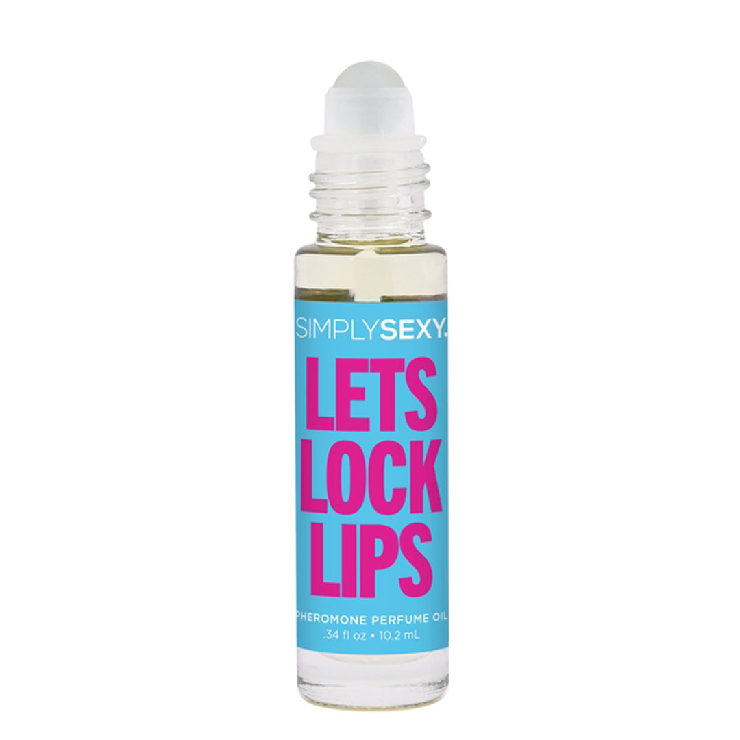 Simply Sexy Pheromone Perfume Oil Lets Lock Lips Roll on .34 Oz