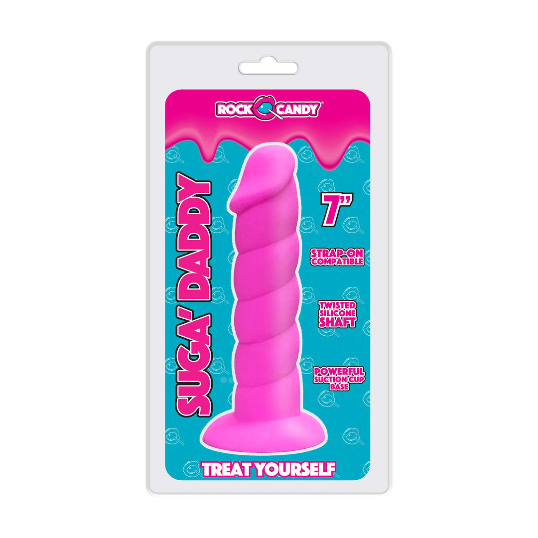 Suga-Daddy 7 Inch Dong - Pink