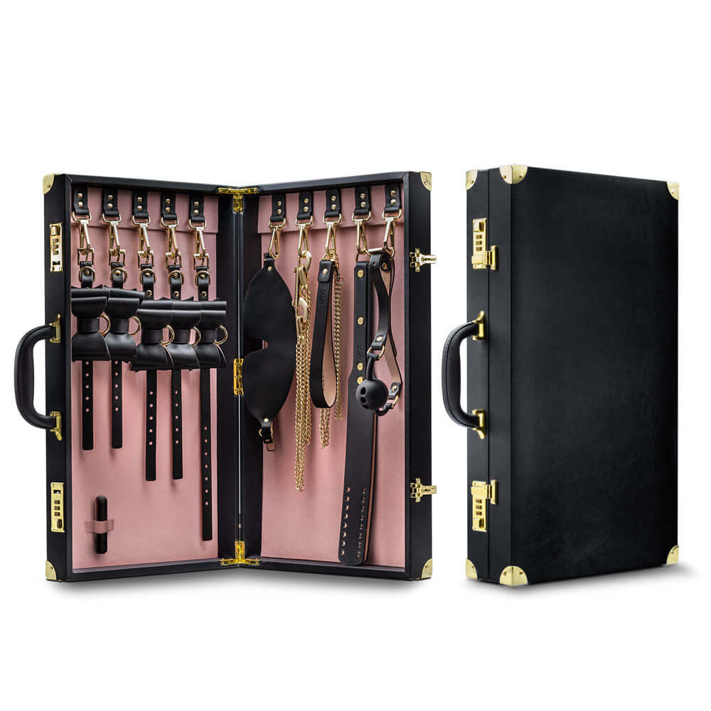 Temptasia - Safe Word - Bondage Kit With Suitcase  - Black