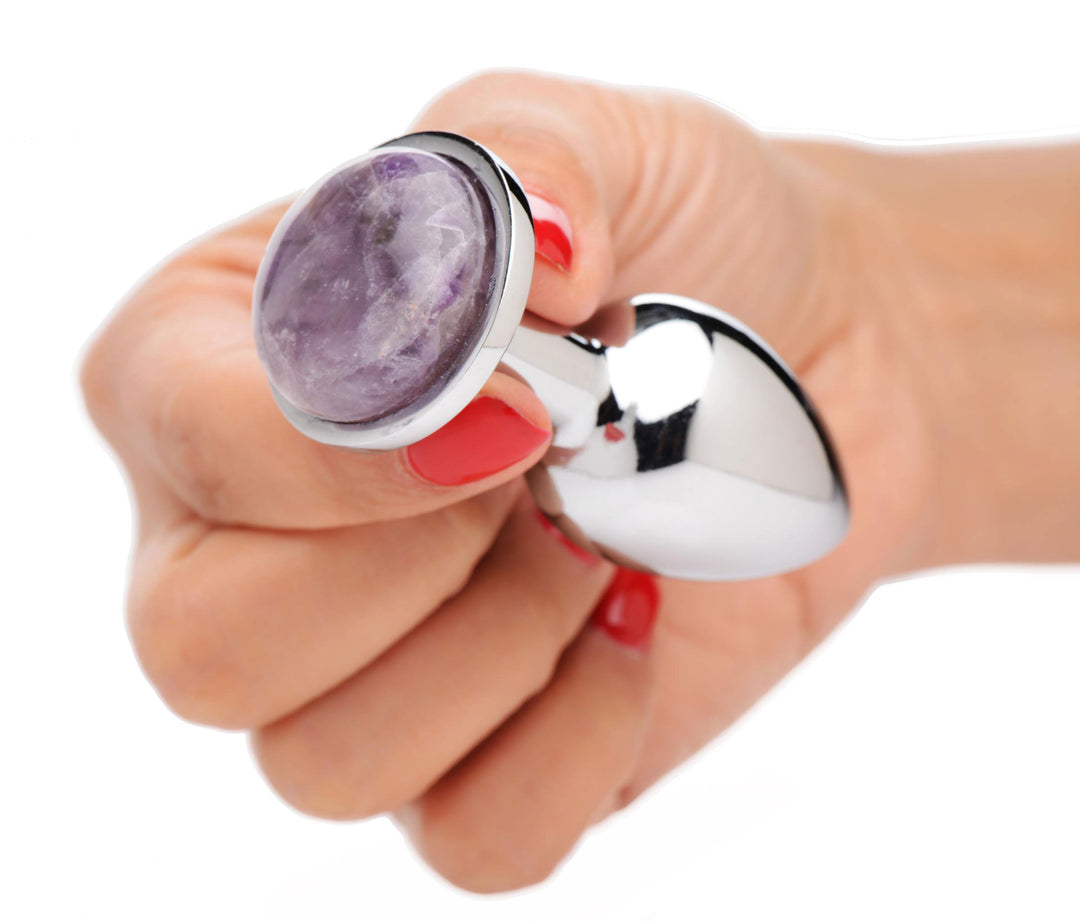 Amethyst Anal Plug - Small