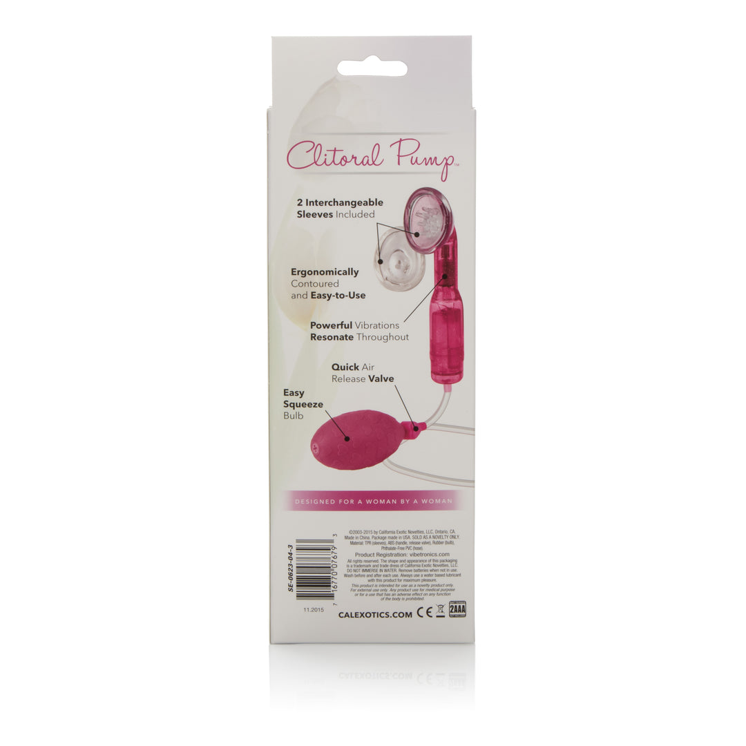 Intimate Pump - the Original Clitoral Pump - Pink