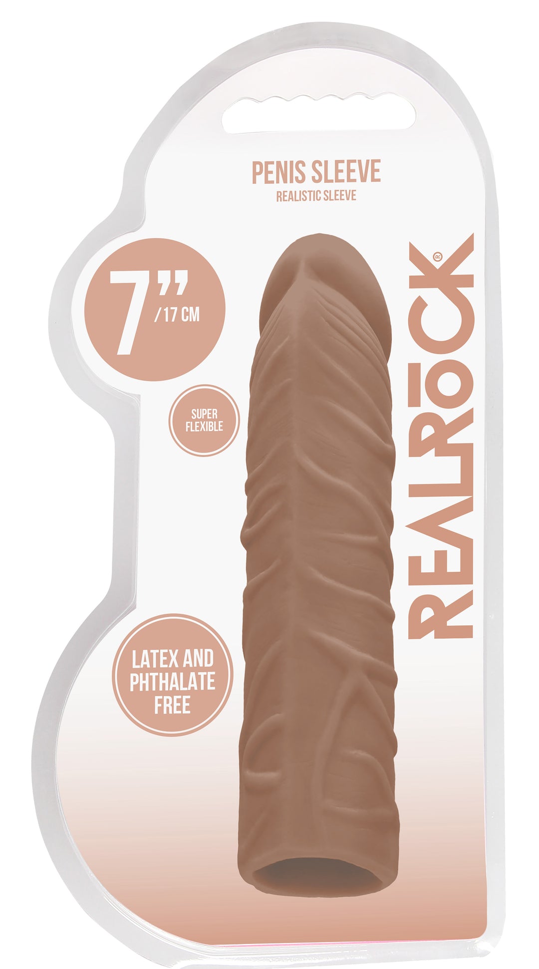 7 Inch Penis Sleeve - Tan