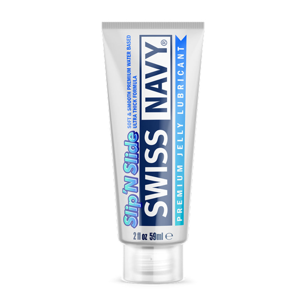 Swiss Navy Slip N Slide - Premium Jelly Lubricant  - 2 Fl. Oz.