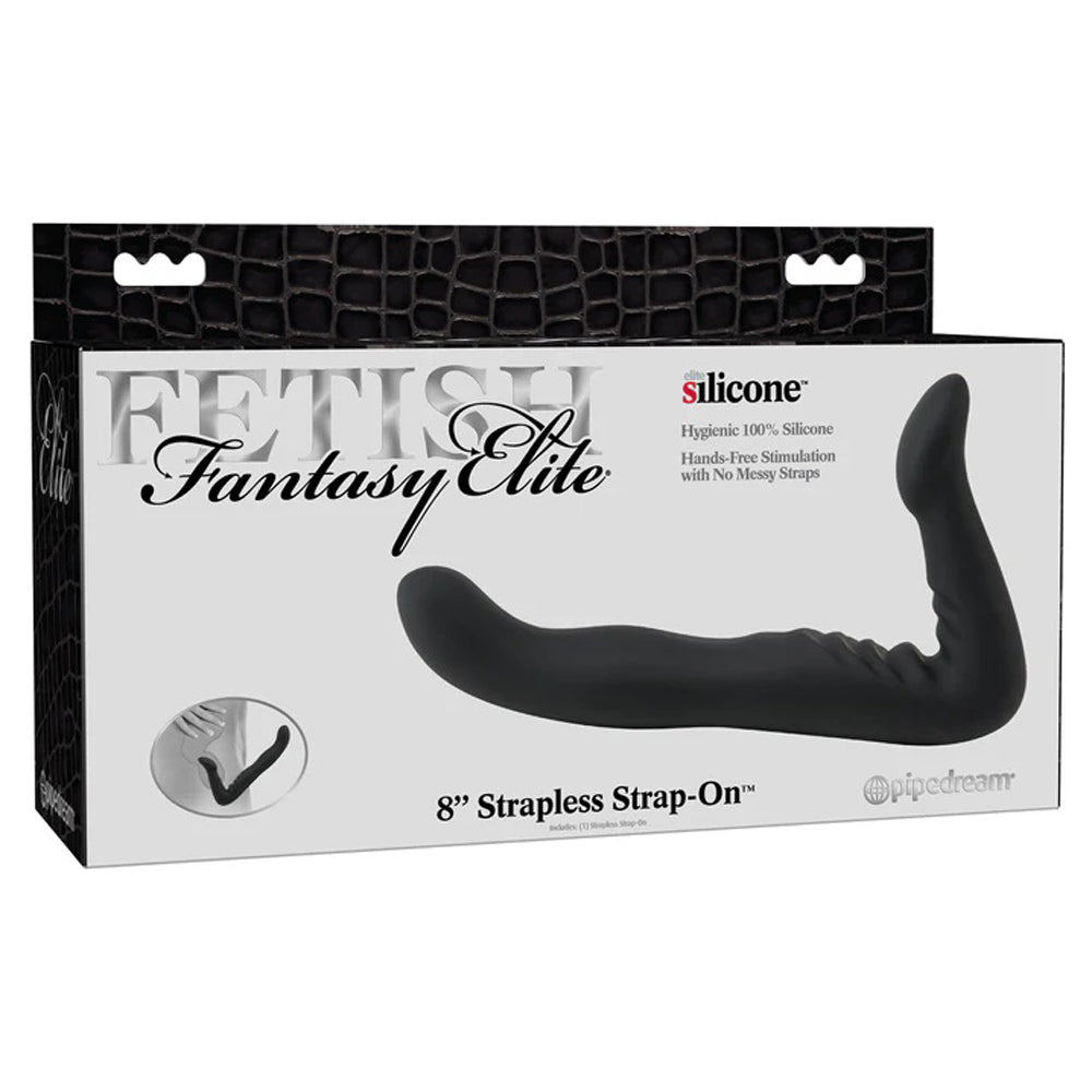 Fetish Fantasy Elite 8-Inch Strapless Strap-on - Black