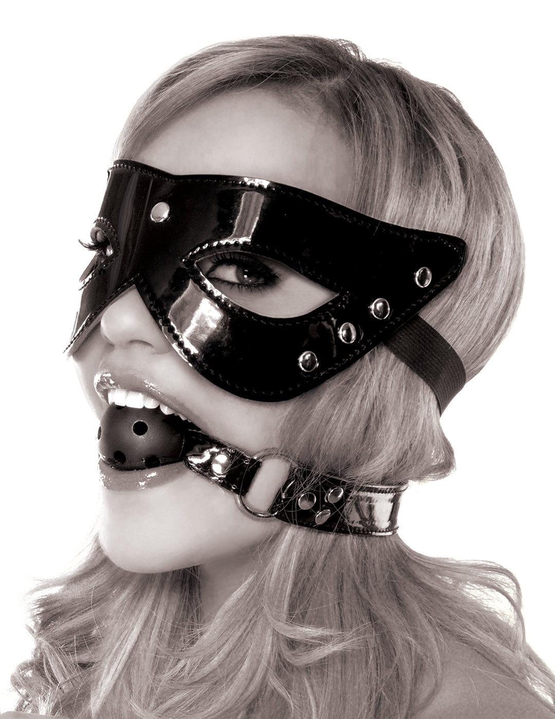 Fetish Fantasy Limited Edition Masquerade Mask and Ball Gag