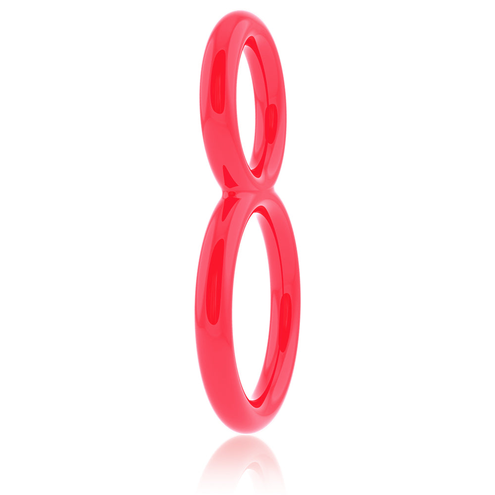 Ofinity Double Ring - Red