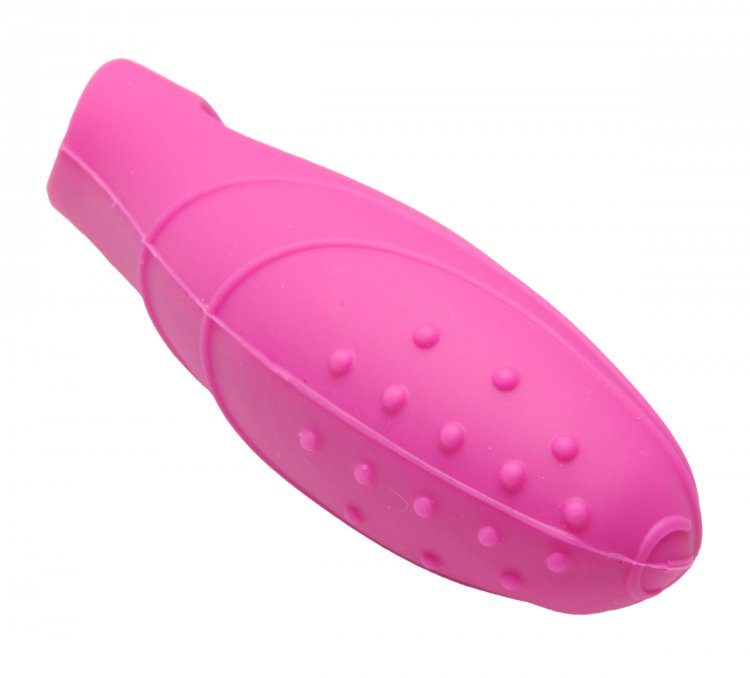 Bang Her Silicone G-Spot Finger Vibe Pink