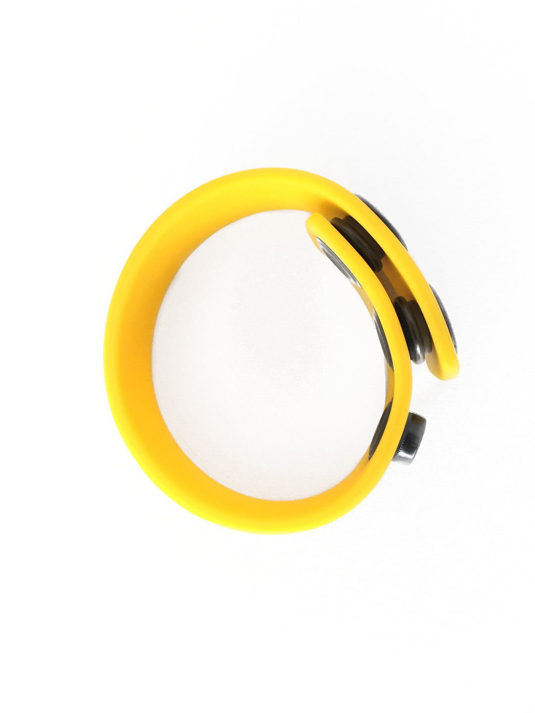 Boneyard Silicone Cock Strap 3 - Snap Ring - Yellow